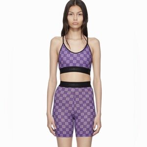 Ambush Monogram Pullover Bra Sports Top and bottom set size S